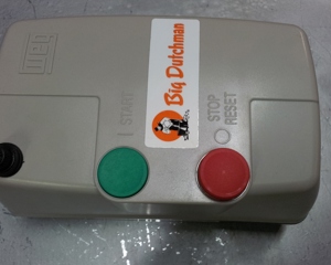 Switch cabine 60 f/ dry material dosem.1l mph 220v 60hz belt